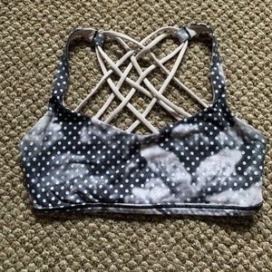 Polka Dot Lululemon Sports Bra